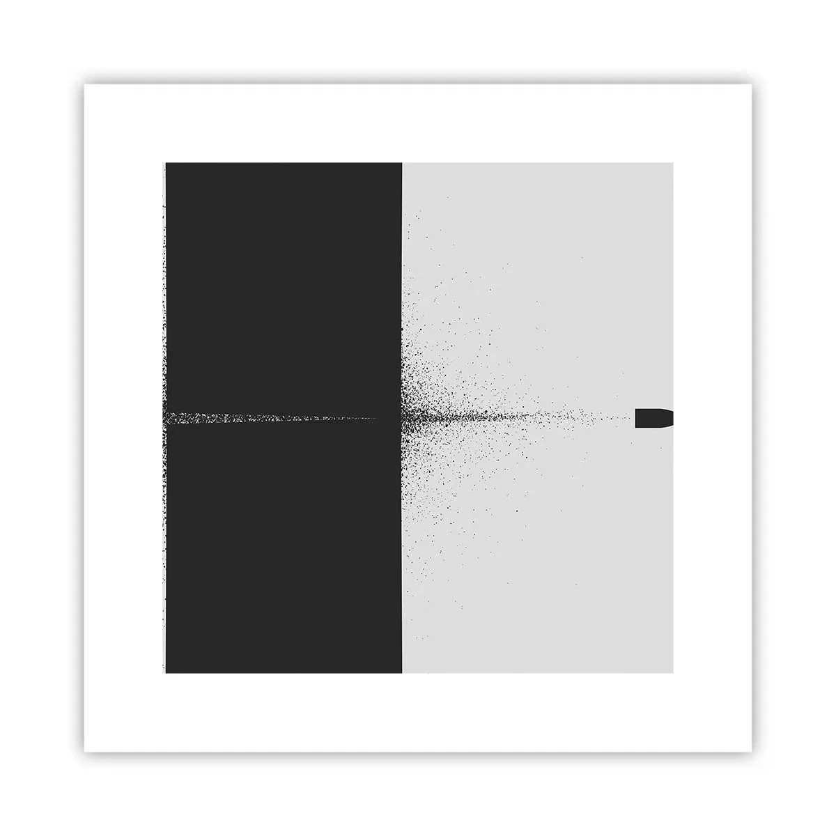 Poszter - Egyenesen a cél felé - 30x30 cm