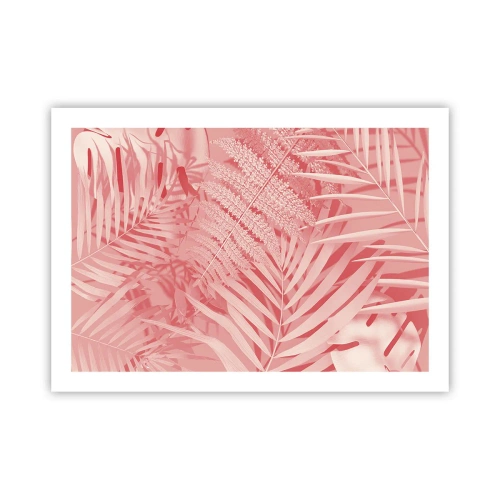 Poszter - Rózsaszín koncepció - 70x50 cm