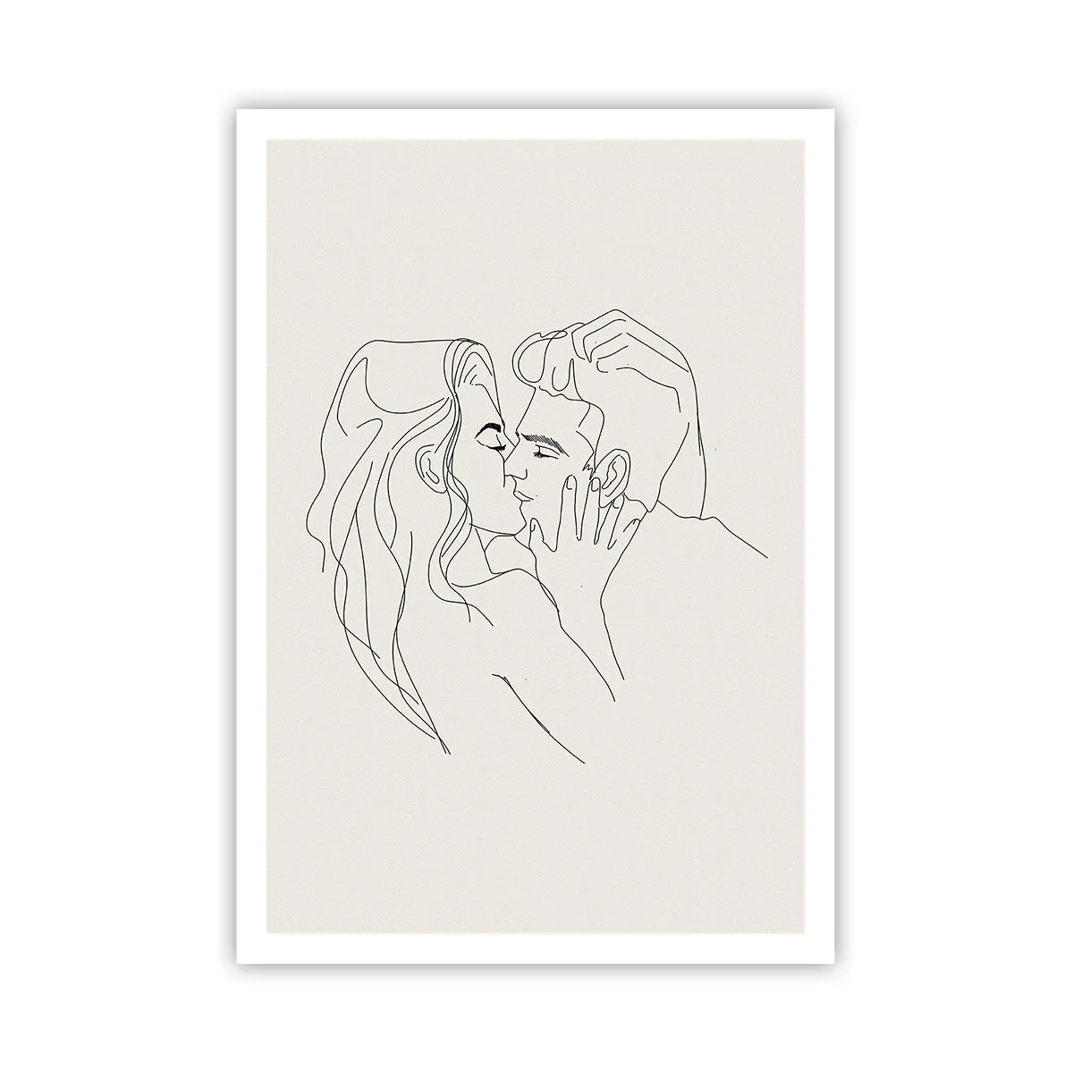 Poszter - Összegabalyodva az érzésben - 70x100 cm