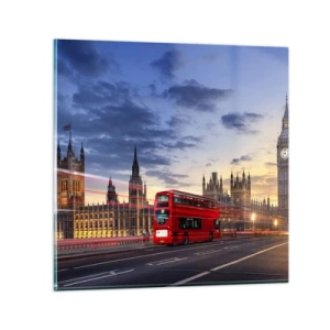 Üveg kép - Speciális karakterek - 40x40 cm