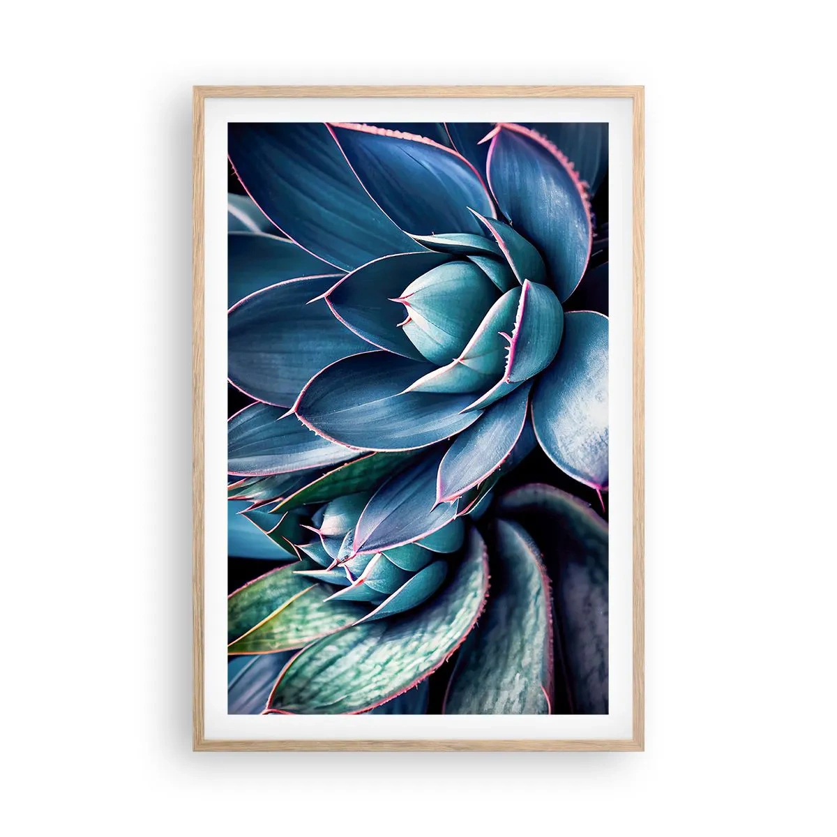 Poszter világos tölgy keretben - Életerő - 61x91 cm