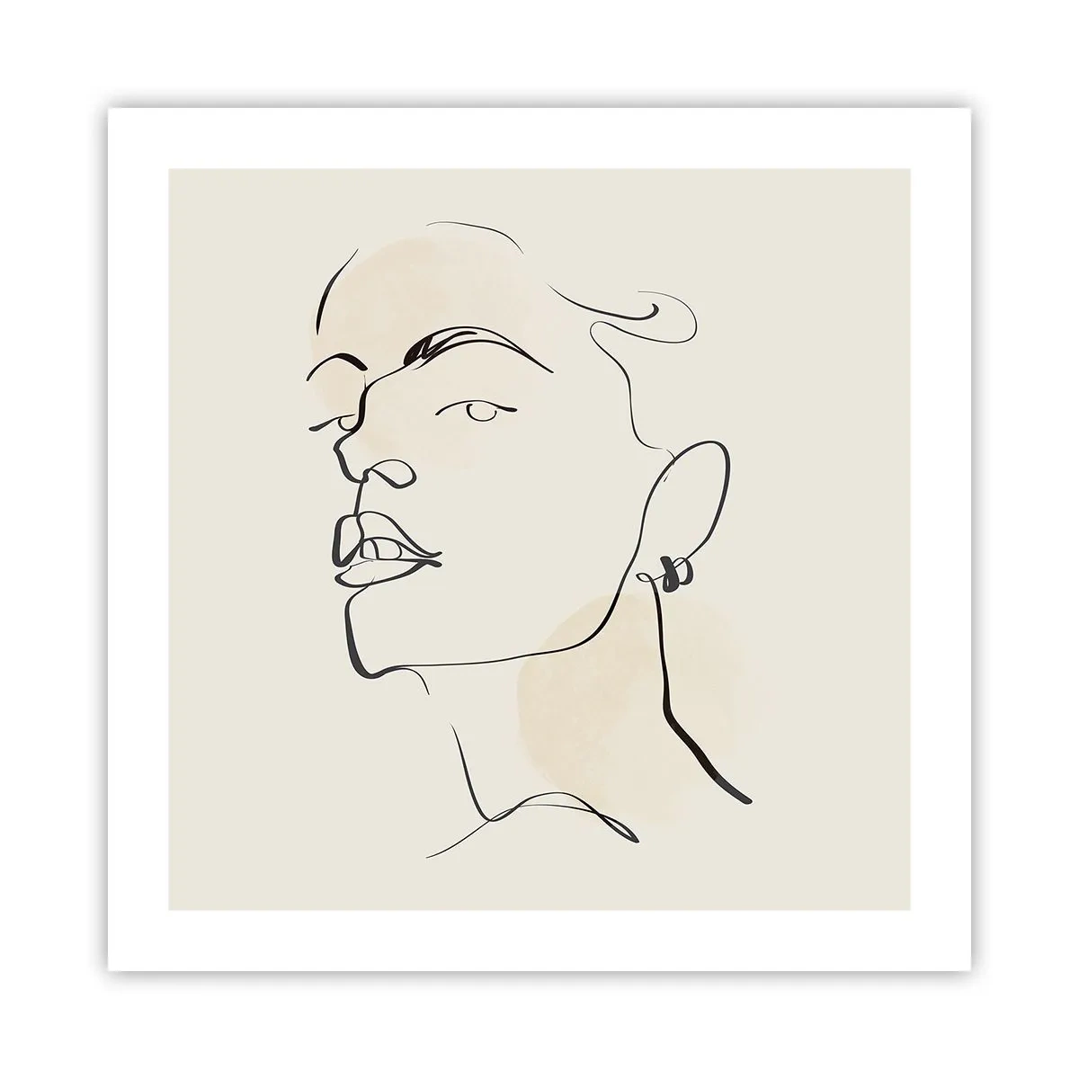 Poszter - Büszke tekintet - 50x50 cm