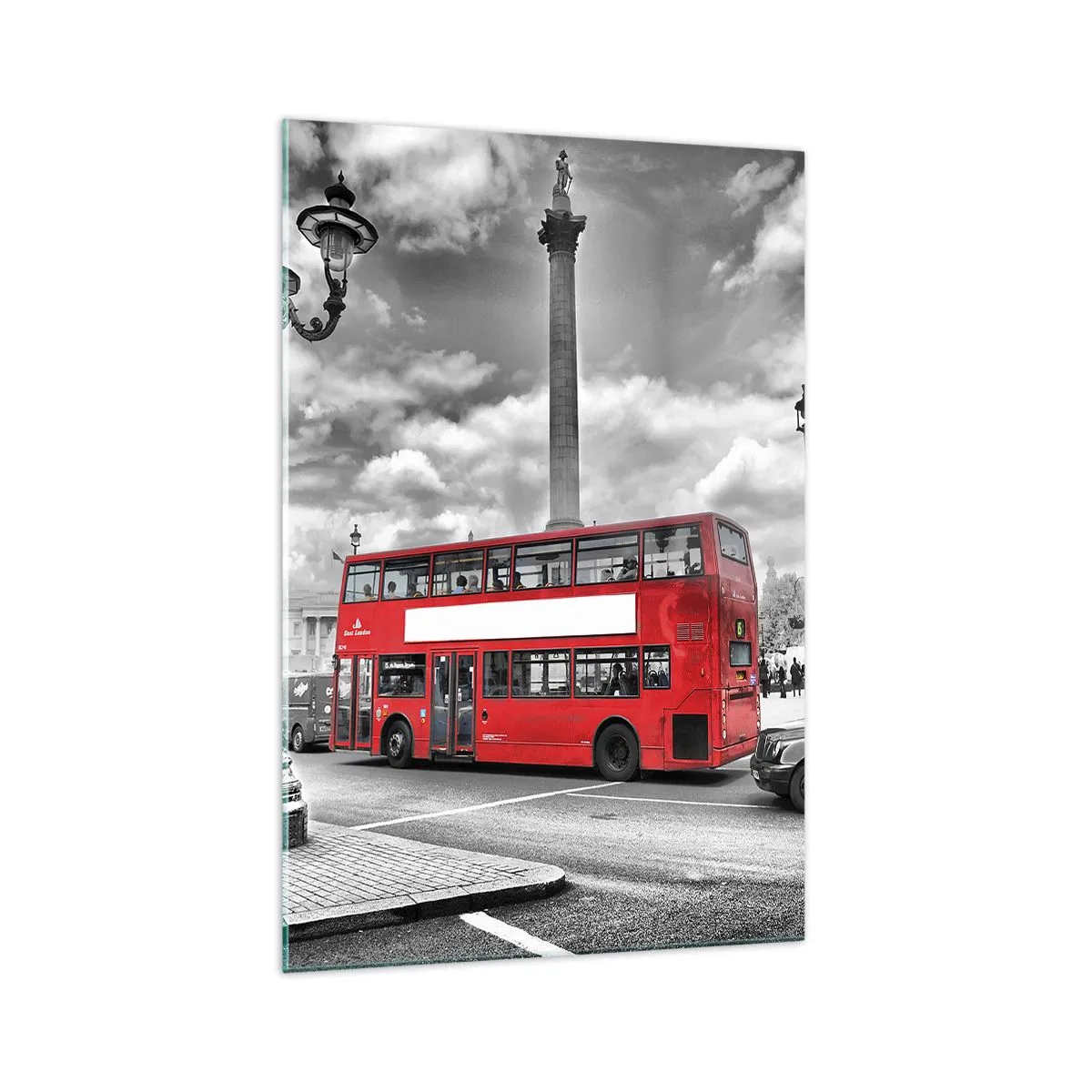 Üveg kép - A város igazi vérkeringése - 70x100 cm