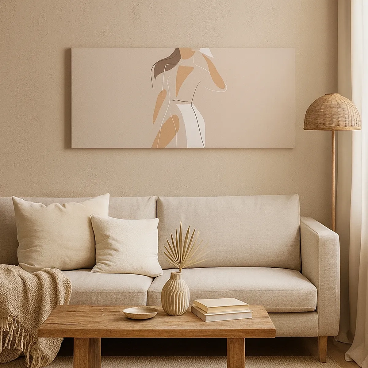 Vászonkép - A divat egy játék - 30x30 cm