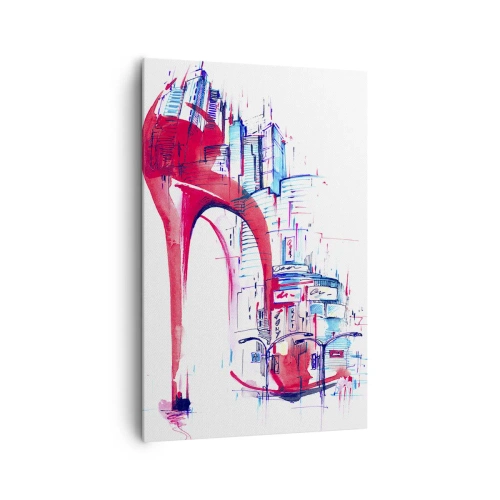 Vászonkép - Nagyvárosi elegancia - 80x120 cm