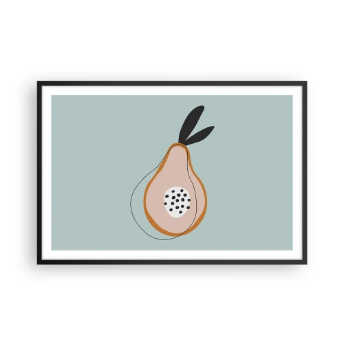 Poszter fehér keretben - Behatolás a dolgok természetébe - 91x61 cm