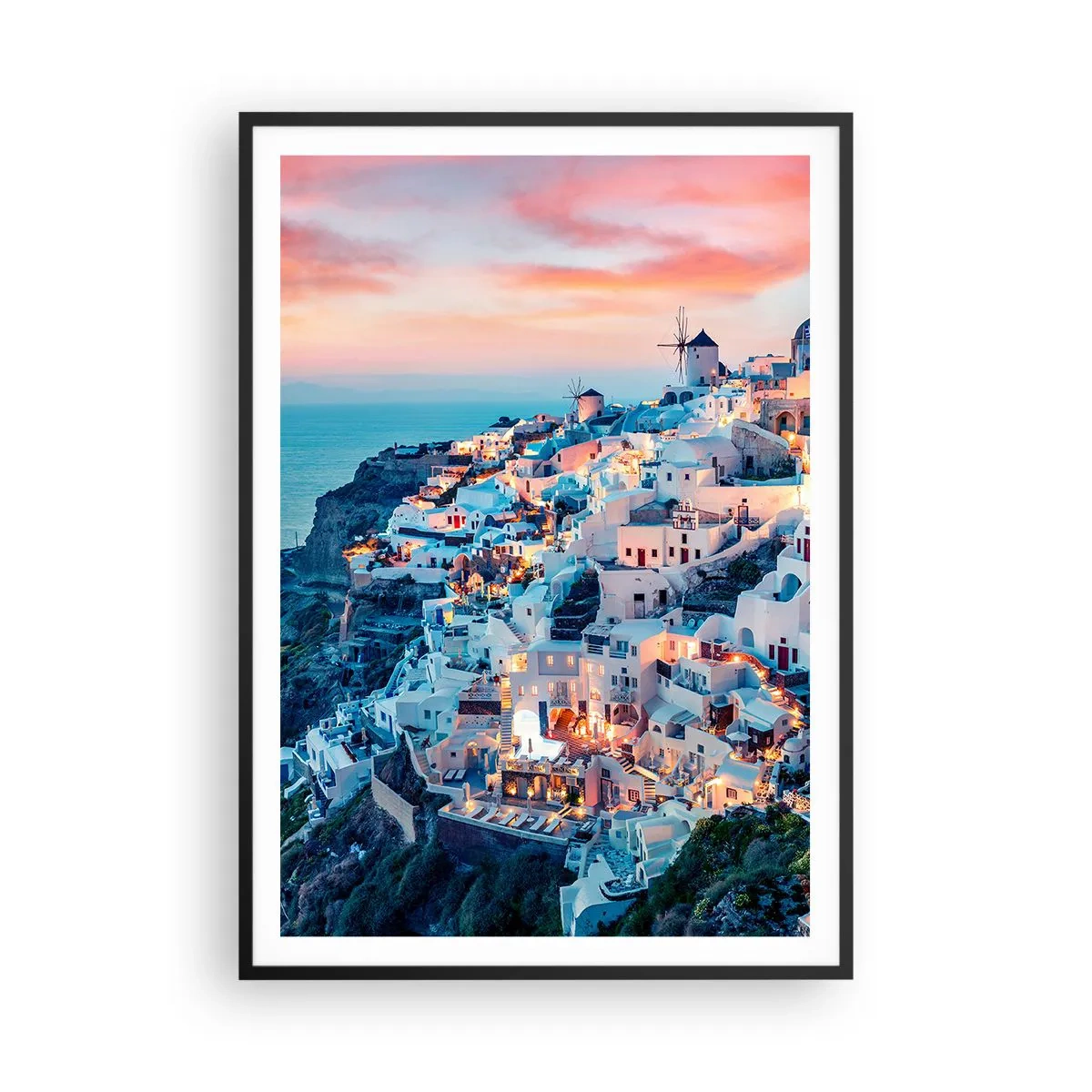 Poszter fehér keretben - Nagyszerű görög vakációd - 70x100 cm