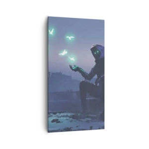 Vászonkép - Az élet vissza fog térni - 55x100 cm