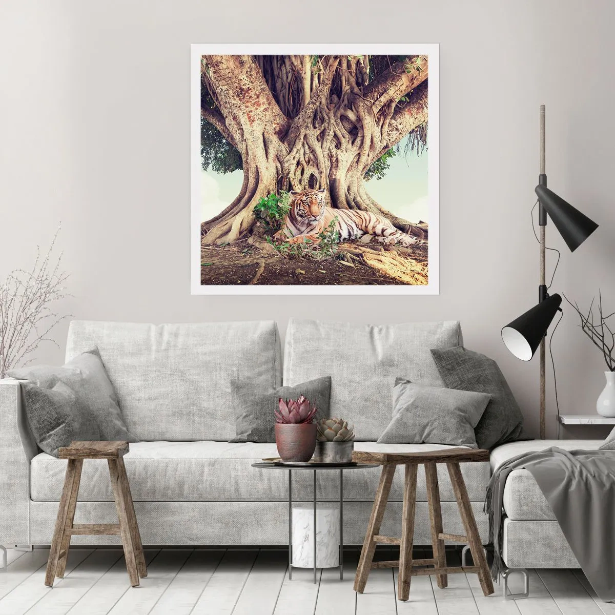 Poszter - Kilátás a Genezis könyvéből - 40x40 cm