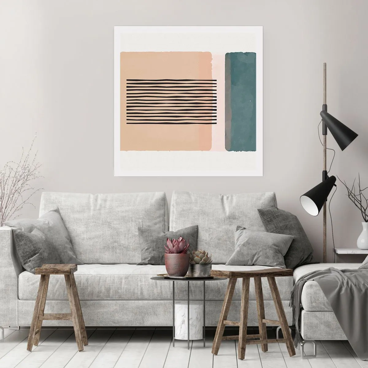 Poszter - Minden rendben - 40x40 cm