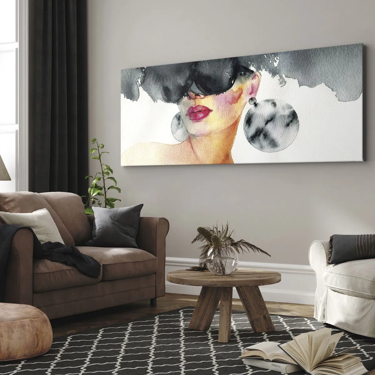 Vászonkép - Az elegancia titka - 160x50 cm