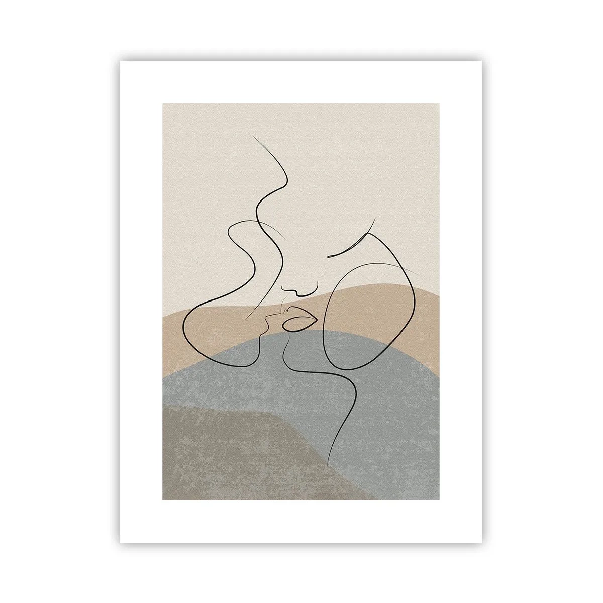 Poszter - Mint egy ecsetvonás - 30x40 cm