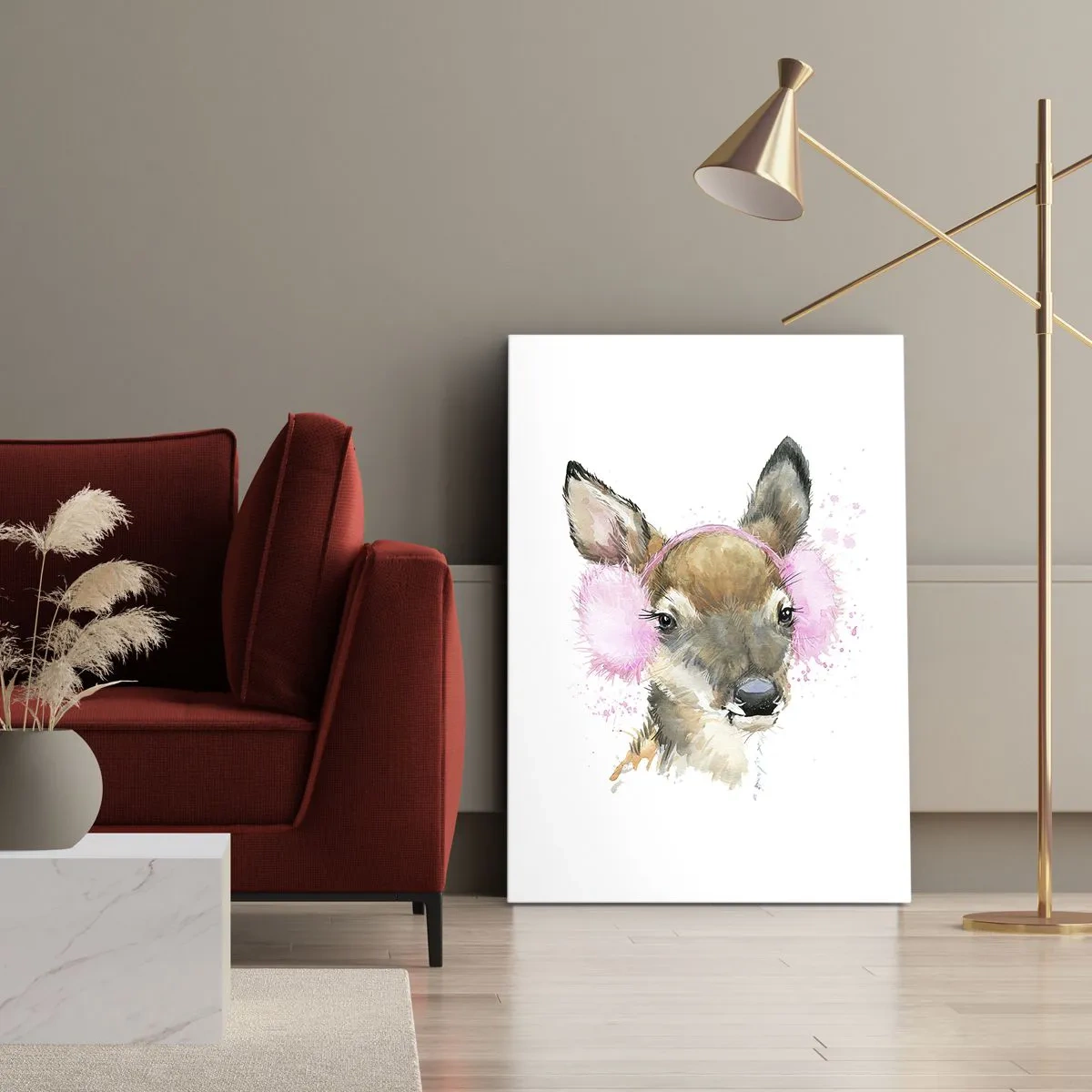 Vászonkép - És a fagy már nem szörnyű - 80x120 cm