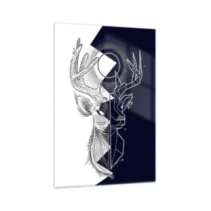 Üveg kép - Az ellentétek harca és egysége - 70x100 cm