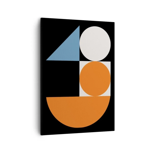 Vászonkép - Képletes rendszer - 50x70 cm