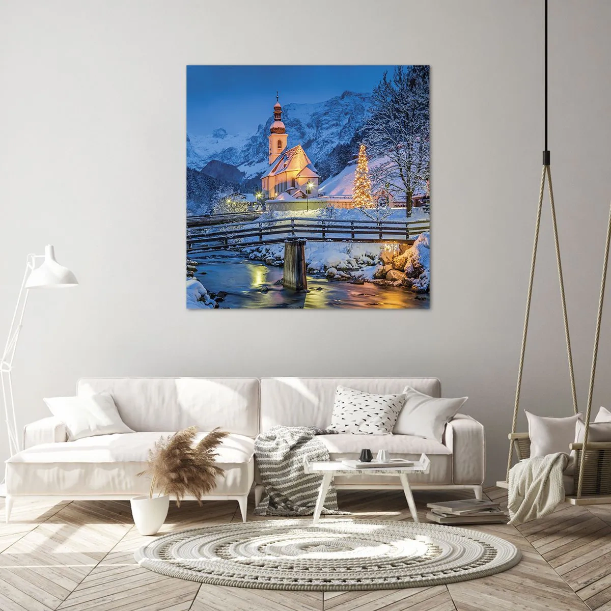 Vászonkép - Karácsonyi hangulat - 70x70 cm