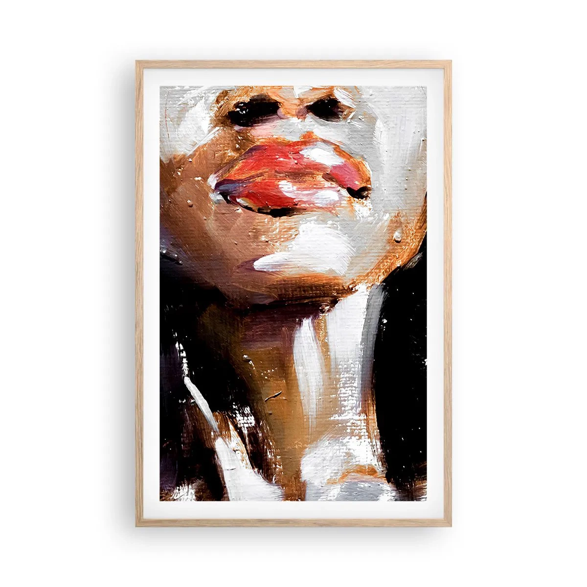 Poszter világos tölgy keretben - Büszkeség előítélet nélkül - 61x91 cm