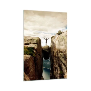 Üveg kép - Hogy vagyok ?! - 70x100 cm