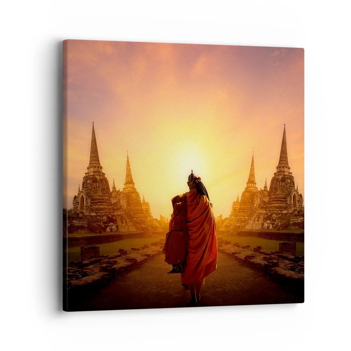 Vászonkép - Nyugalomban a végtelenségen át - 40x40 cm