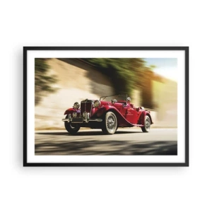 Poszter fehér keretben - Szebb, mint Szamothrakéi Niké - 70x50 cm