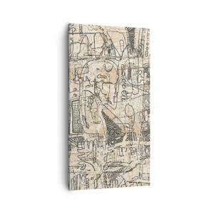 Vászonkép - Dekódolásra vár - 55x100 cm