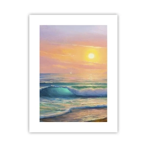 Poszter - A hullámok türkizkék dala - 30x40 cm