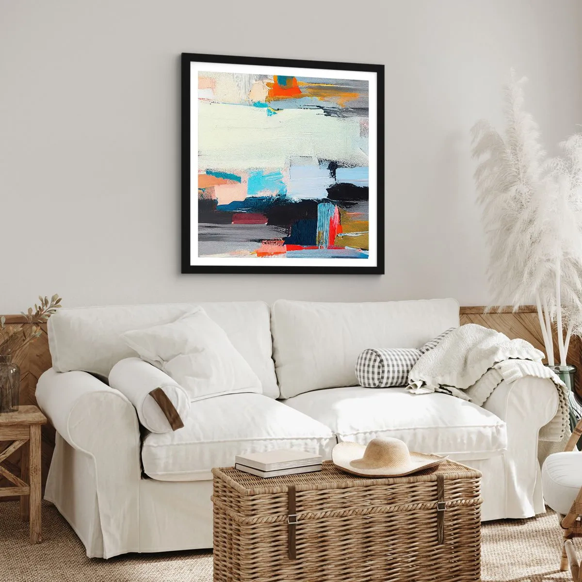 Poszter fehér keretben - Van rá módszer? - 60x60 cm