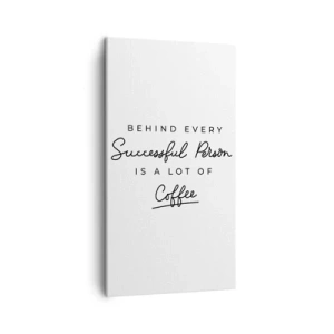 Vászonkép - A siker titka - 45x80 cm
