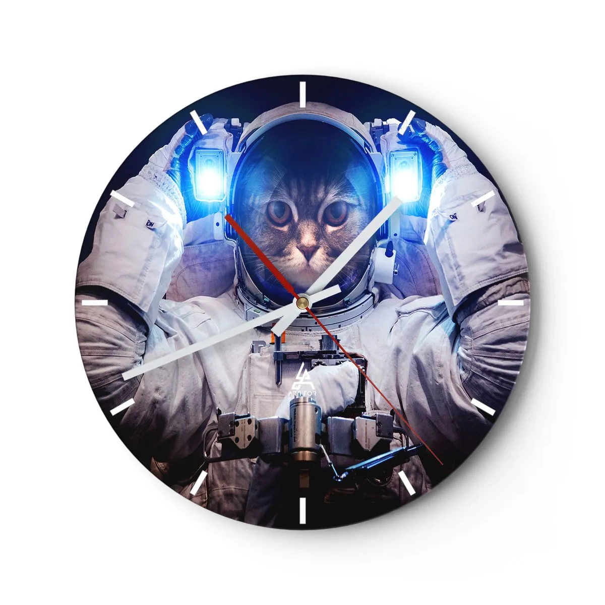 Falióra, Óra - Houston, baj van - 40x40 cm