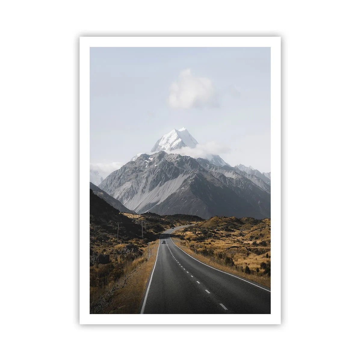 Poszter - Út a hegyek szívébe - 70x100 cm