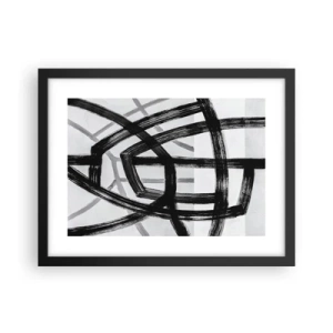 Poszter fehér keretben - Mélység építése - 40x30 cm