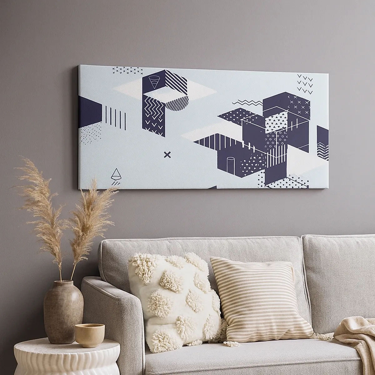 Vászonkép - Lélekben a matematika - 30x30 cm