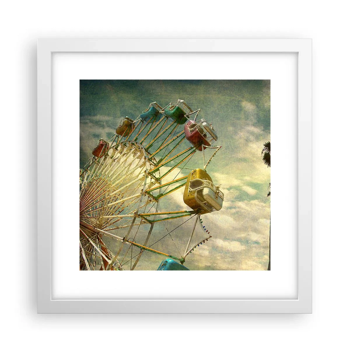 Poszter fekete keretben - Lesz, lesz mulatság.... - 30x30 cm