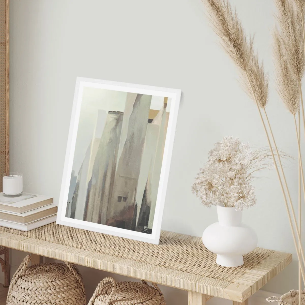 Poszter fekete keretben - Álom a városról - 30x40 cm