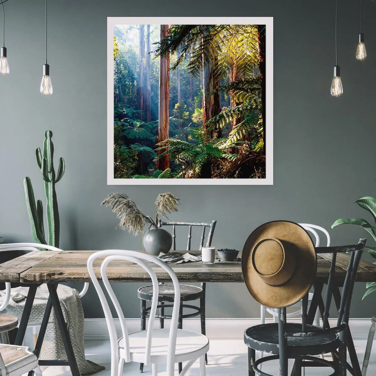 Poszter - Erdei mese - 30x30 cm