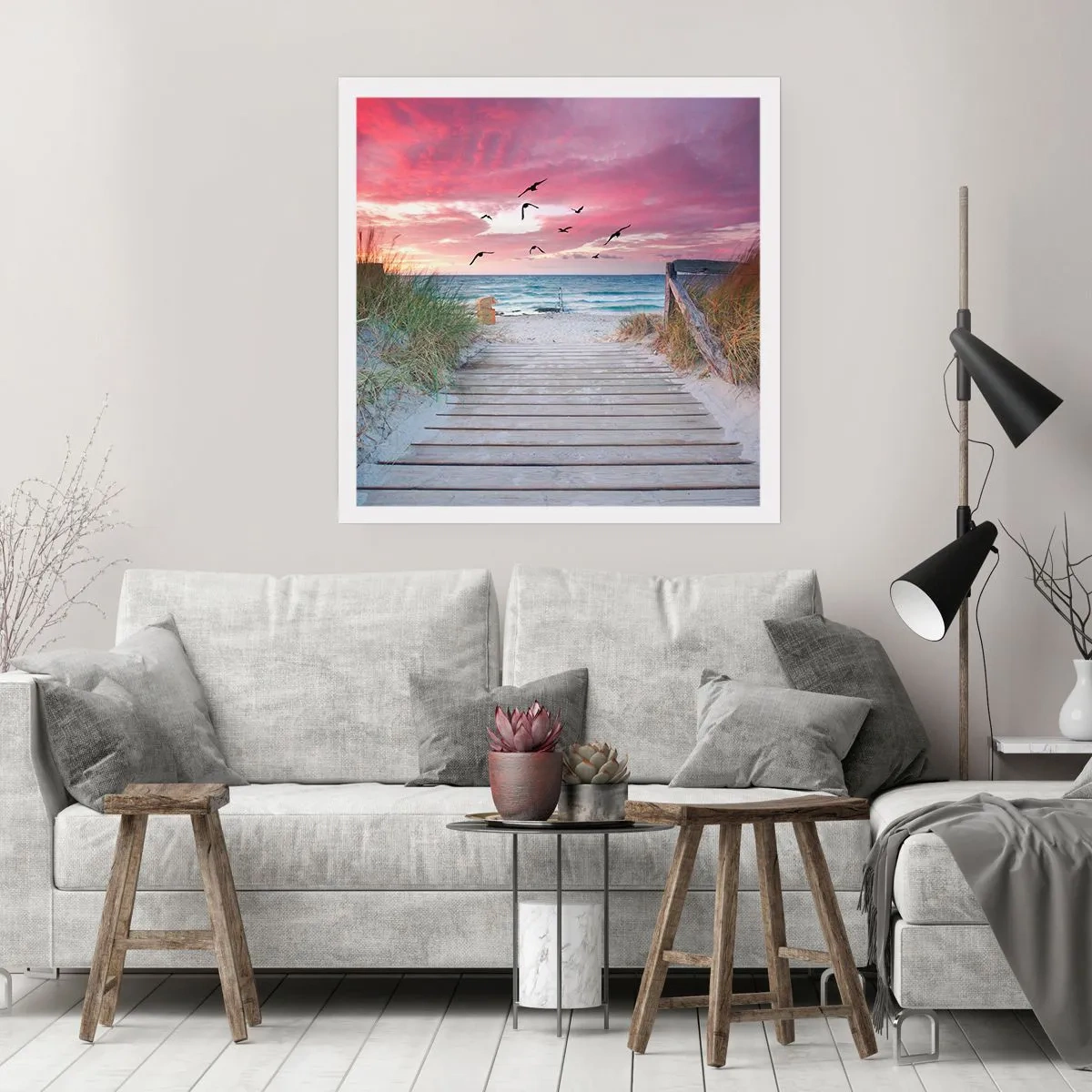 Poszter - Balti impresszió - 50x50 cm