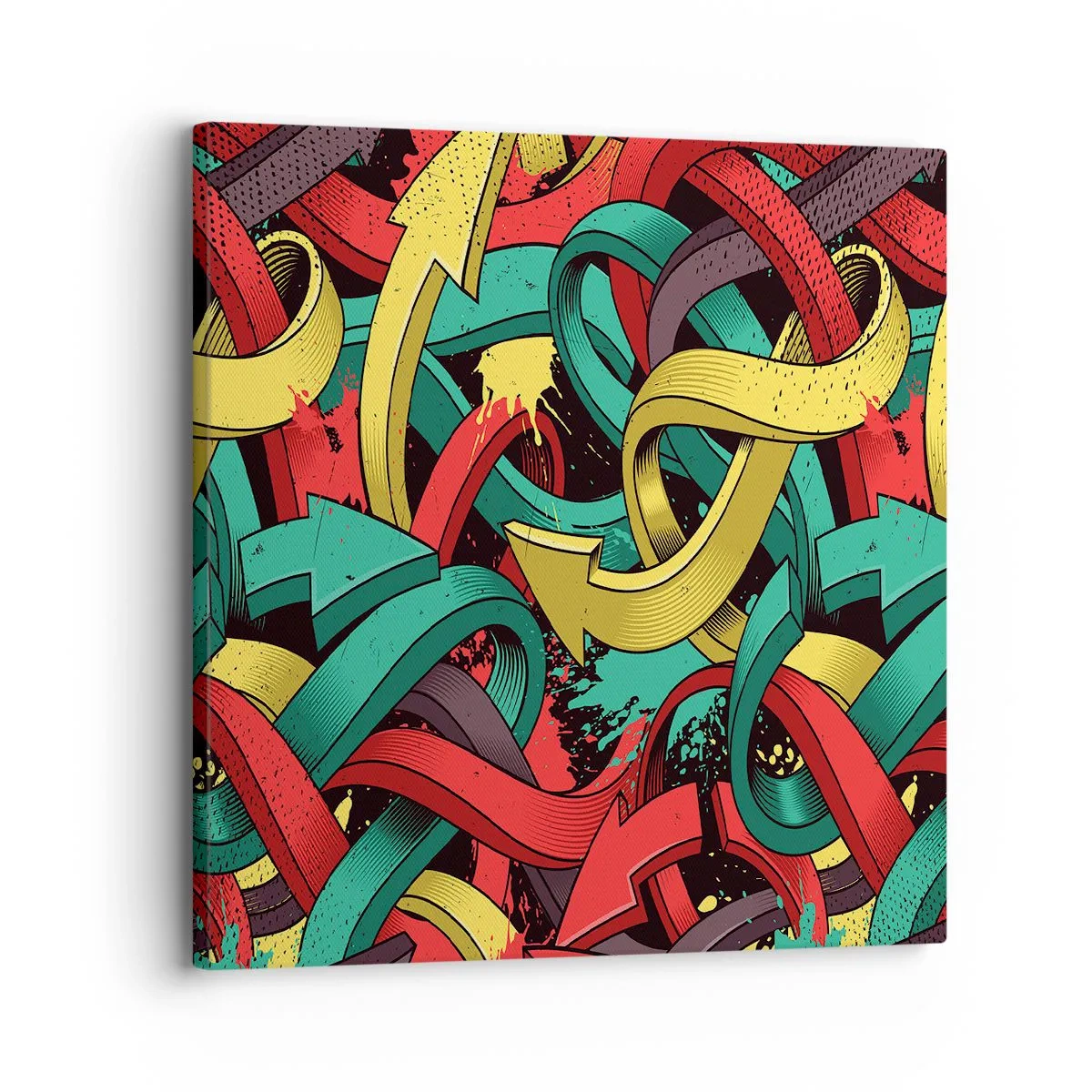 Vászonkép - Melyik az út a cél felé? - 30x30 cm