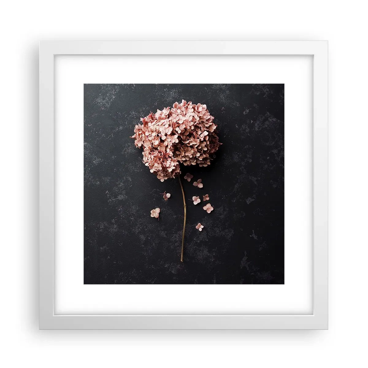 Poszter fekete keretben - Egy igazán romantikus jel - 30x30 cm