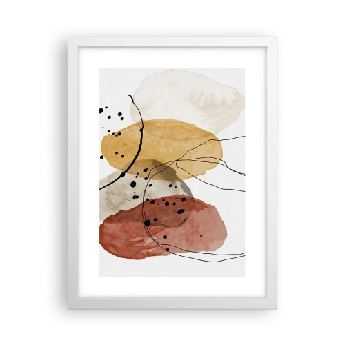 Poszter fekete keretben - Mint a könnyű, friss levegő - 30x40 cm