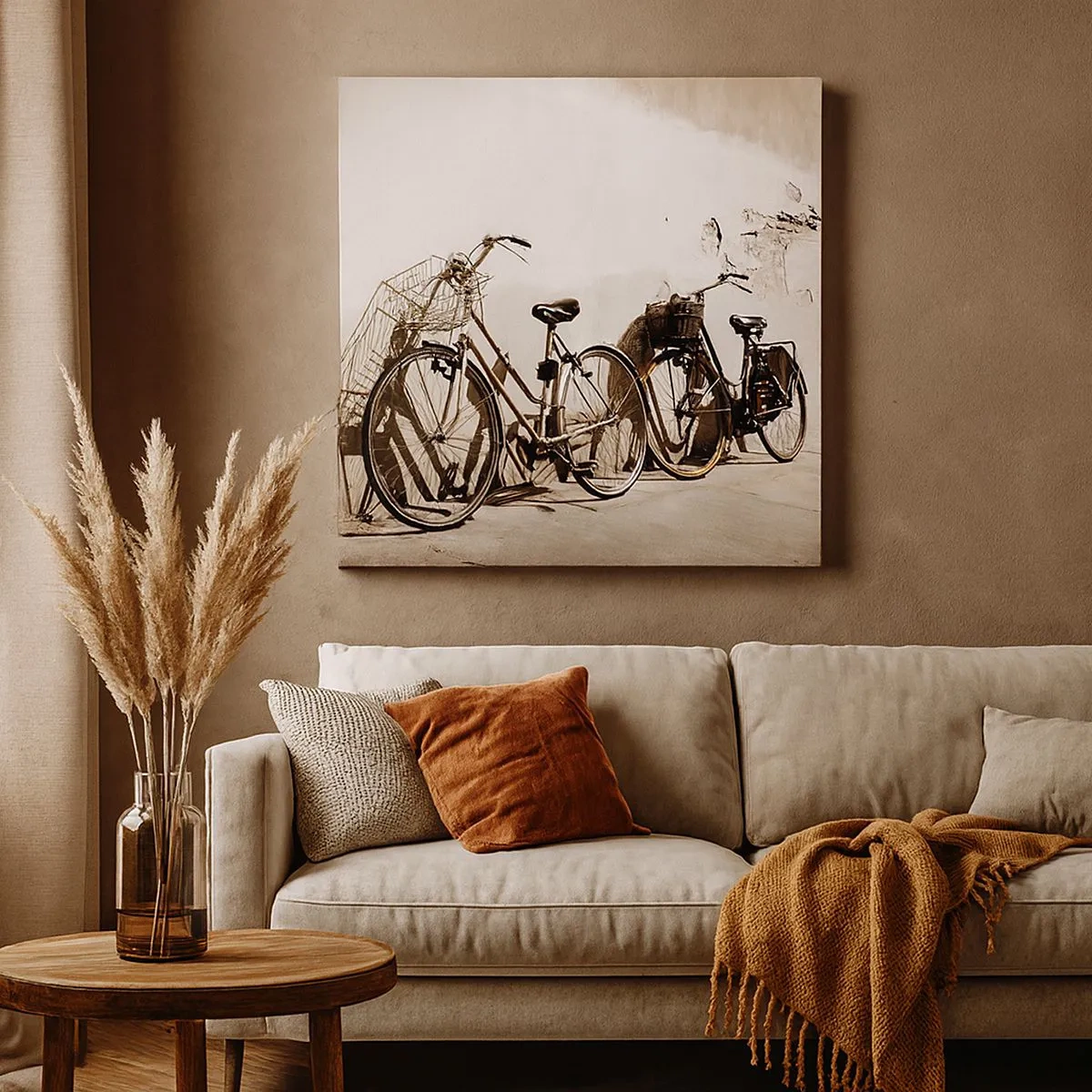 Vászonkép - A múlt felejthetetlen varázsa - 30x30 cm