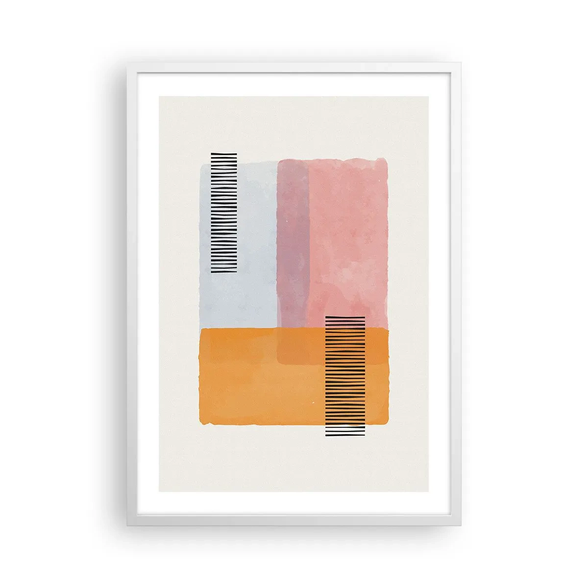 Poszter fekete keretben - Saroktól sarokig - 50x70 cm