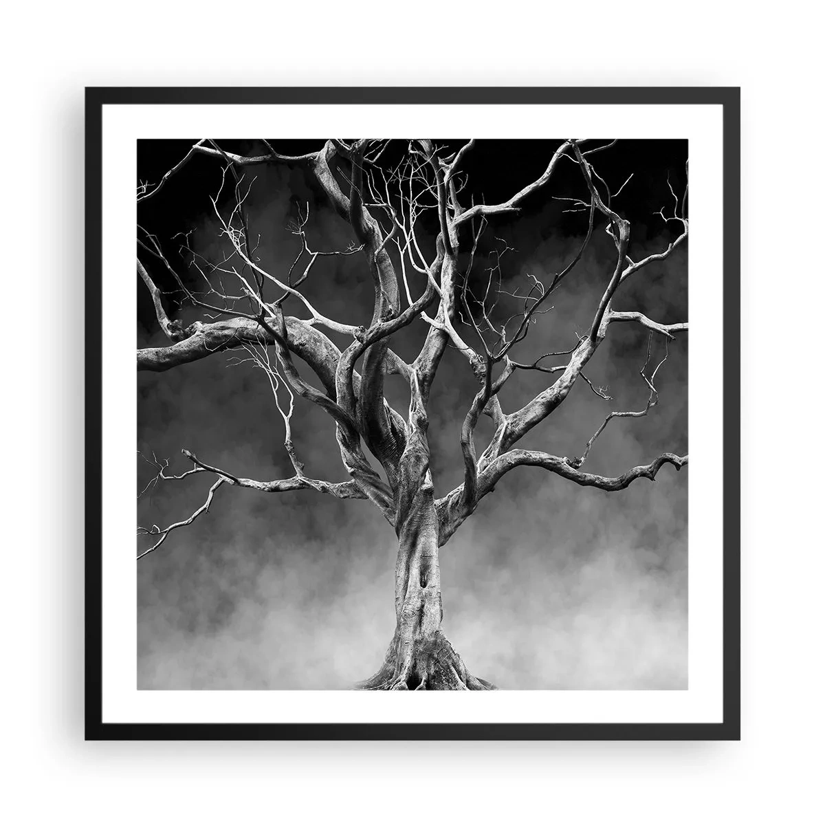 Poszter fehér keretben - Ősi és szent - 60x60 cm