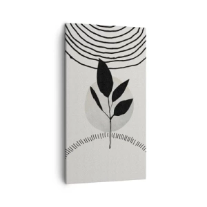 Vászonkép - Kompozíció: a természet rituáléi - 45x80 cm