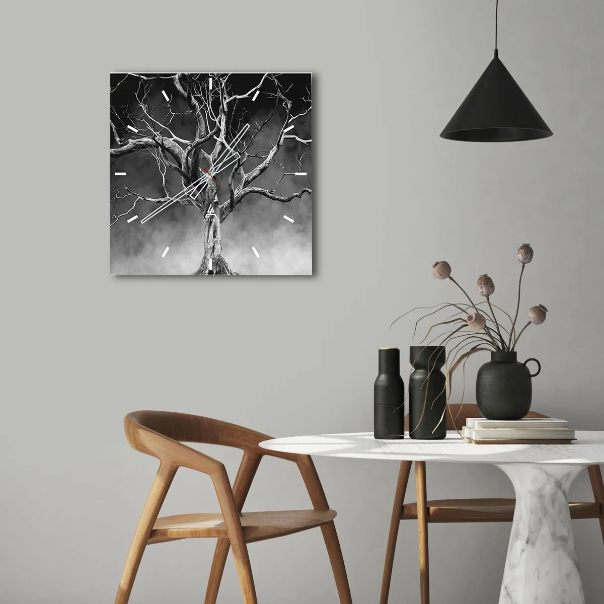 Falióra, Óra - Ősi és szent - 40x40 cm