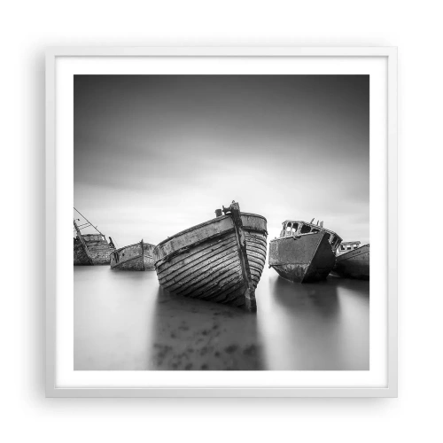 Poszter fekete keretben - Csak emlékek... - 60x60 cm
