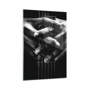 Üveg kép - Művész imája - 80x120 cm