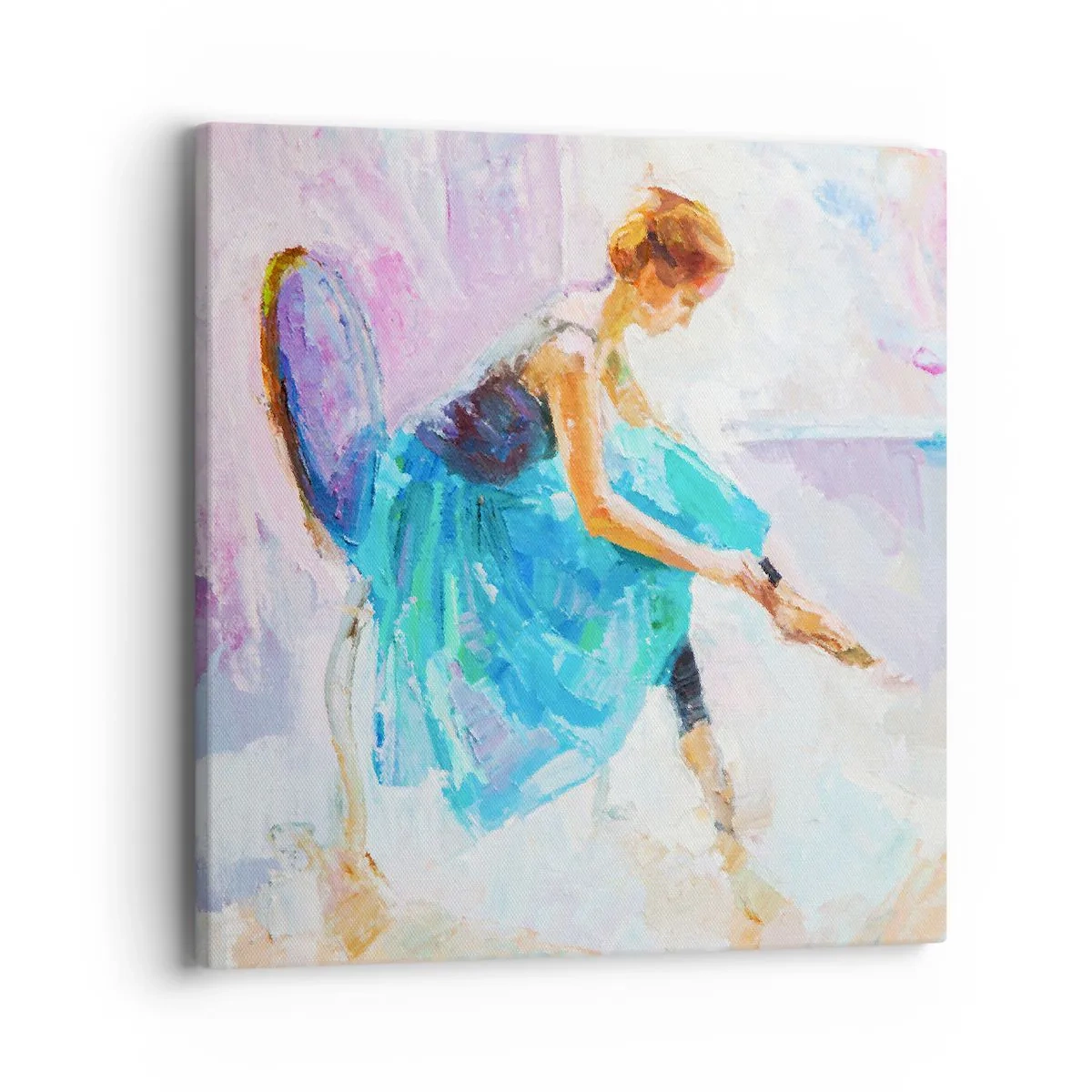 Vászonkép - Kimondhatatlan kecsesség, finom báj - 40x40 cm