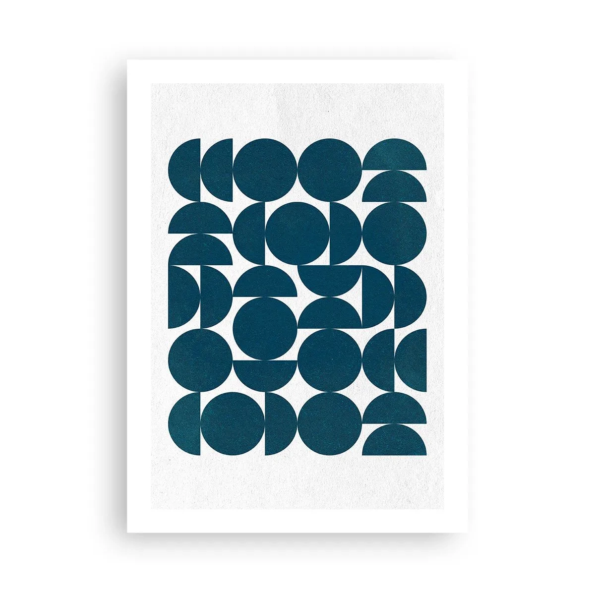 Poszter - Körök és félkörök - 50x70 cm