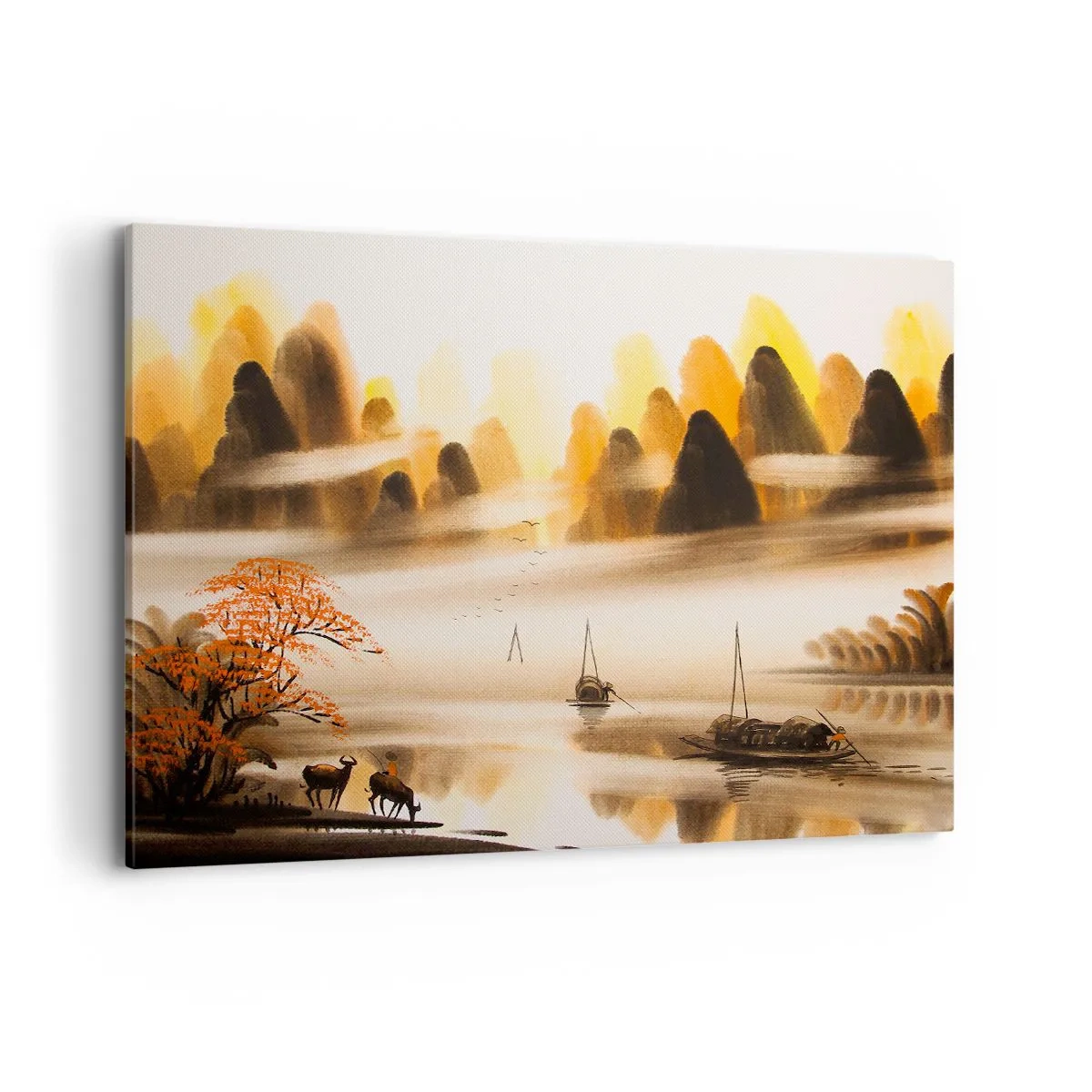 Vászonkép - Távolabb, mint a Távol-Kelet - 120x80 cm