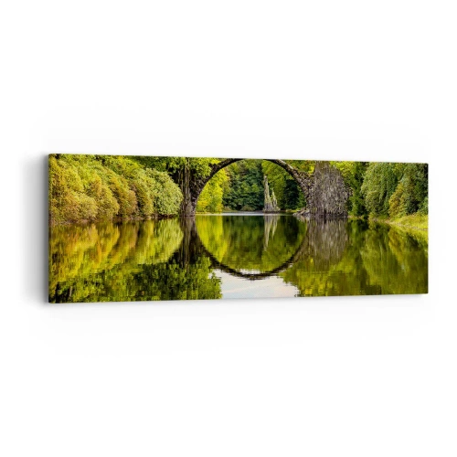Vászonkép - A két világ találkozásánál - 90x30 cm